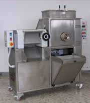 extruder presses pasta machine